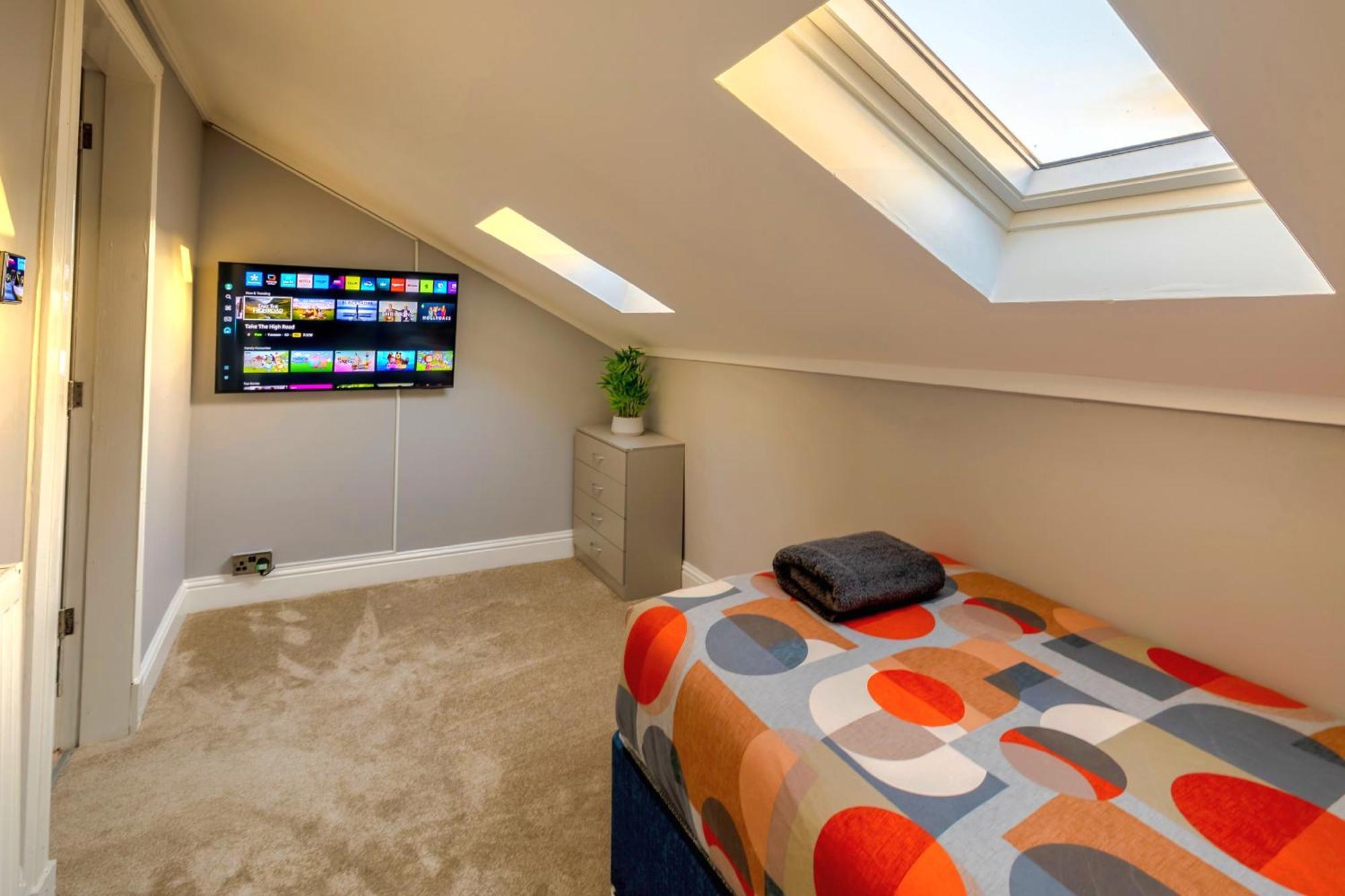 Holiday home Cosy 4 Bedroom In - Free Parking Glasgow