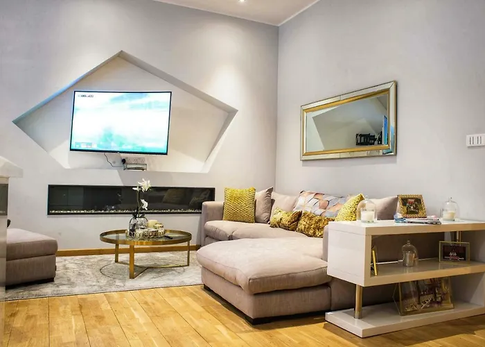 2 Bed Chic Apartment In Glasgow City Centre
