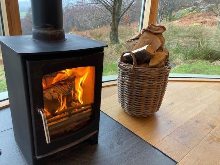 Craigmaddie Muir Roundhouse With Hot Tub Romantic, Luxury, Rural For 2 Near Milngavie *
