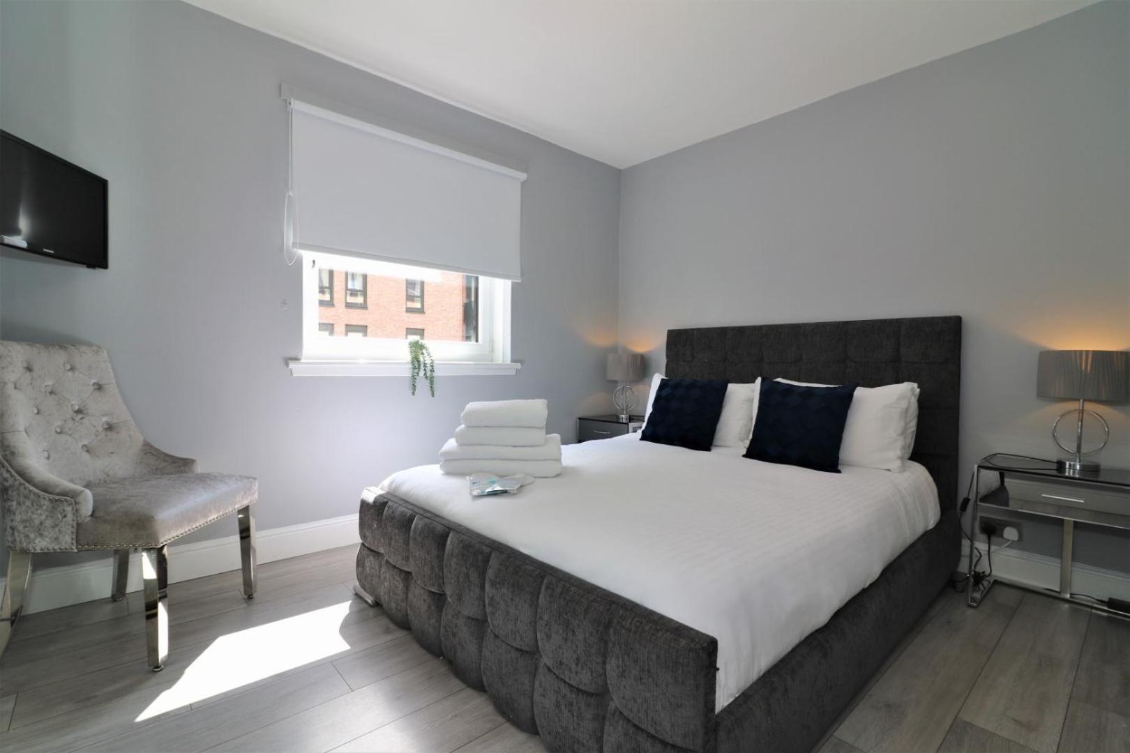 2 Bedroom At Secc Hydro Free Parking * Glasgow