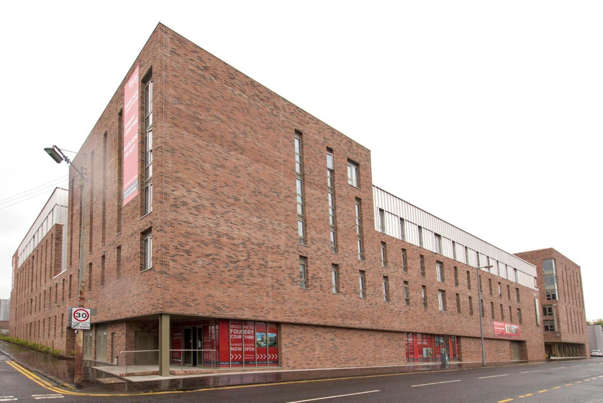 Apartment Exclusively For Students Unwind In Glasgow'S Premier Accommodation At Foundry Courtyard