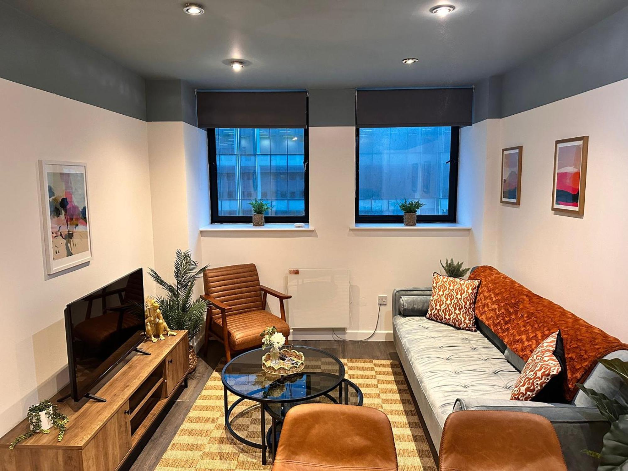 Apartment Stylish 2 Bed Retreat Glasgow
