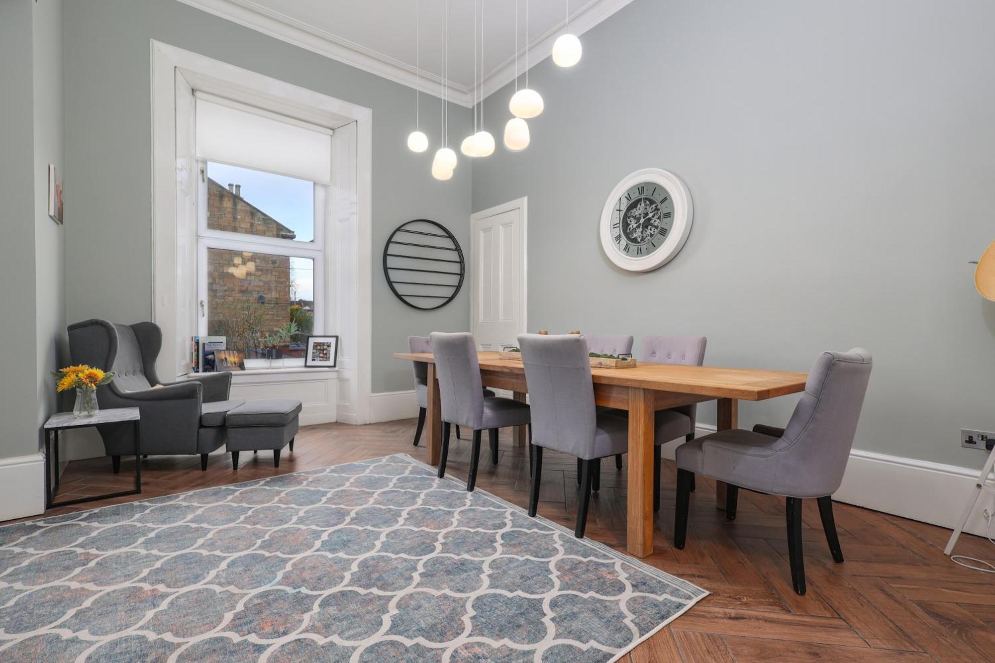 Extravagant 6 Bed Victorian Townhouse With Hot Tub Villa Glasgow