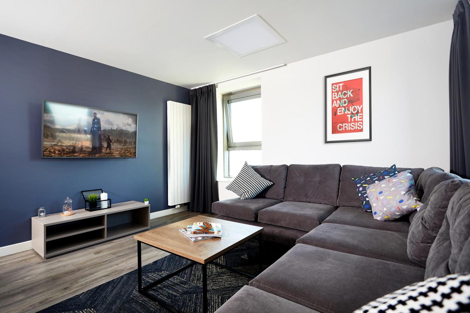 Apartment Student-only Prestigious Studio, Beith Street Glasgow