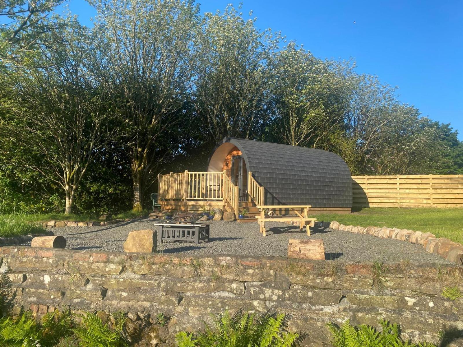 Luxury tent Campsie Luxury Pods With Hot Tub Glasgow