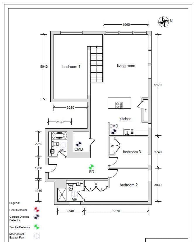 Stunning 3 Bed Penthouse In West End
