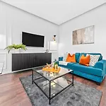 Modern Apartment With Free Parking Near Town & Glasgow Green